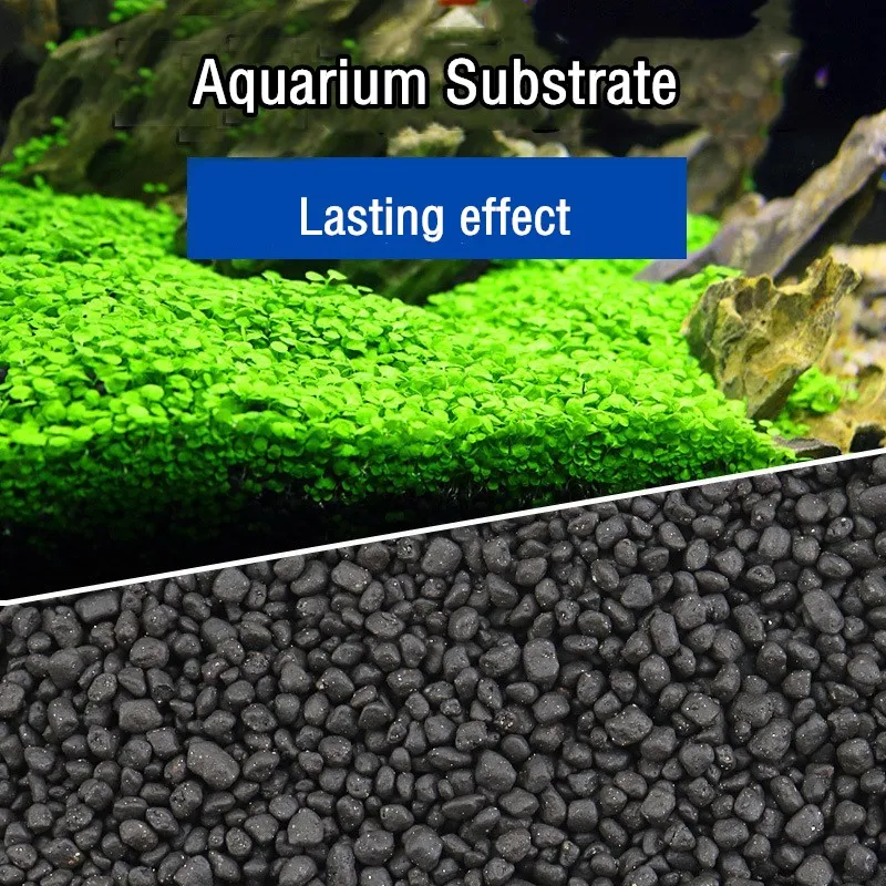 Aquasoil Substrate - 500g Substrato per Acquario, Fertilizzante Naturale