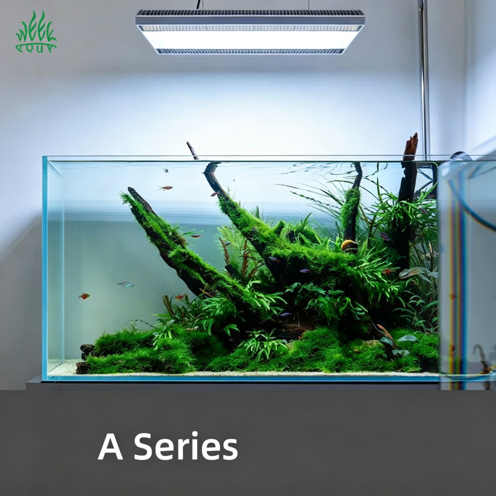 Planted Aquarium Aquascape - Lampada LED per acquario Week Aqua