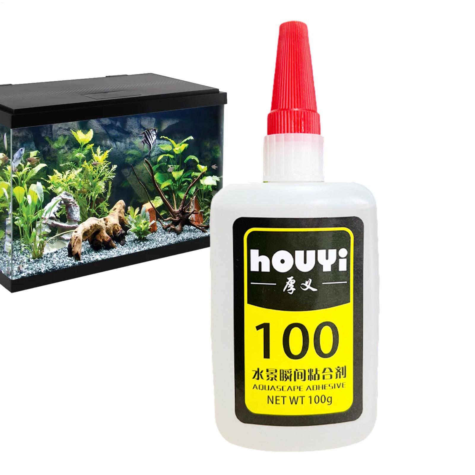 Planted Aquarium Aquascape - 50/100g Colla istantanea trasparente Aquascaping Adesivo