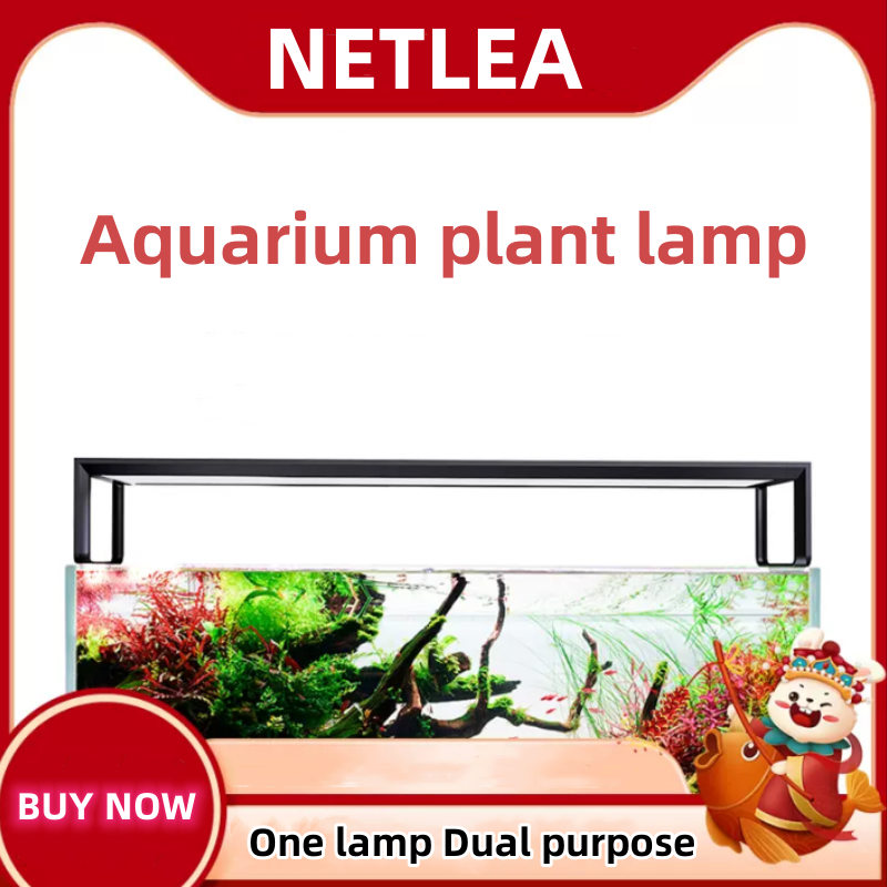 Aquarium Plant Ornament - NETLEA 540S/590S Acquario Spettro Completo LED