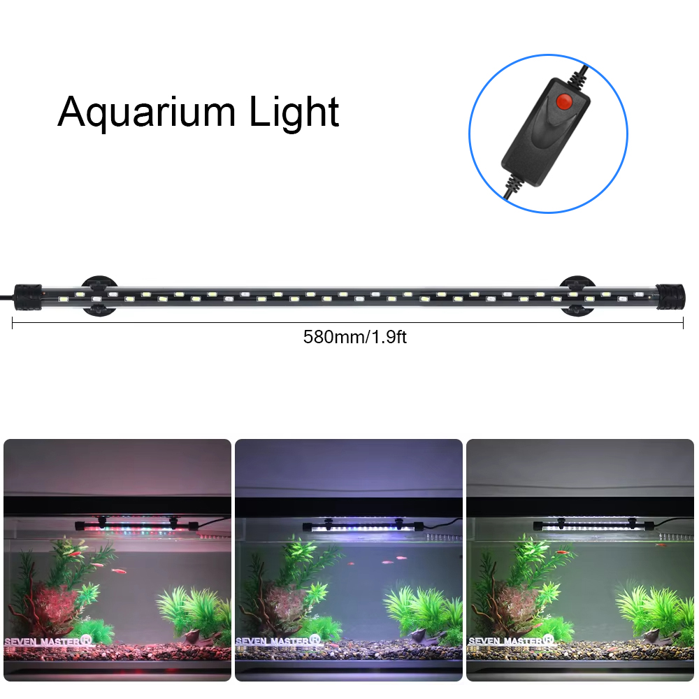 Aquarium Plant Ornament - 58CM Acquario Luce LED Pianta Coltiva