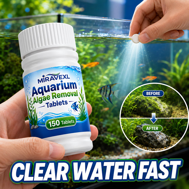 Planted Aquarium Aquascape - MIRAVEXL 150 Compresse per la Rimozione