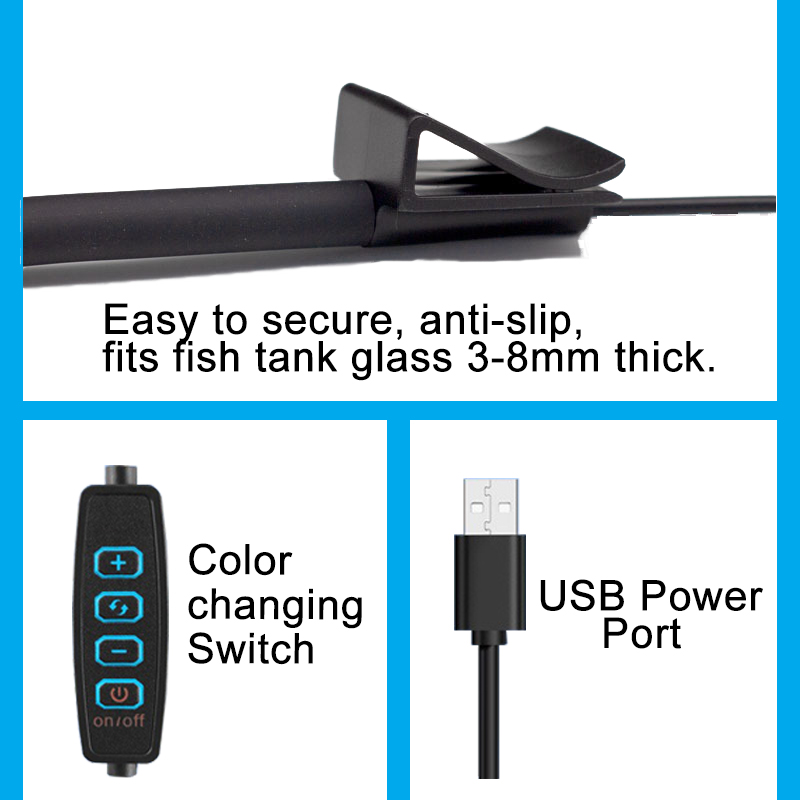 USB Acquario Lampada A LED Acq - Aquarium Plant Ornament recensione e prezzo