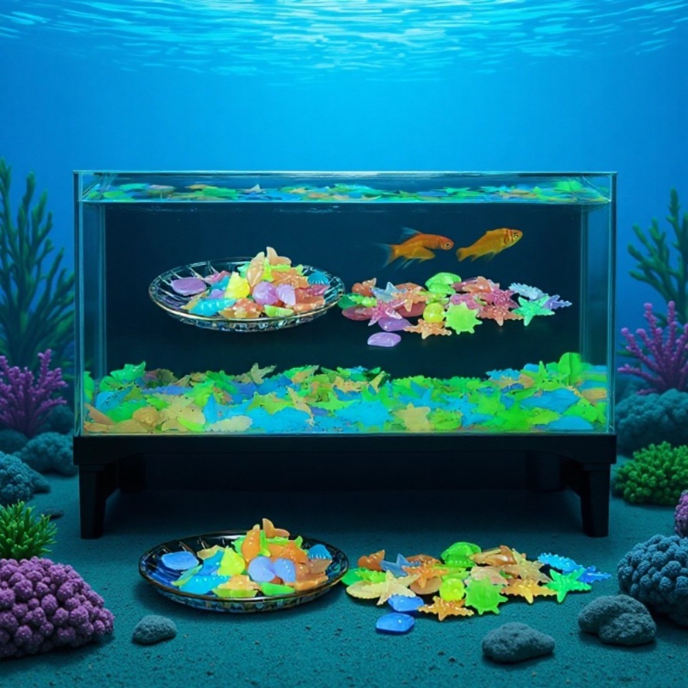 Pietre oceaniche luminose fluo - Aquarium Plant Ornament recensione e prezzo