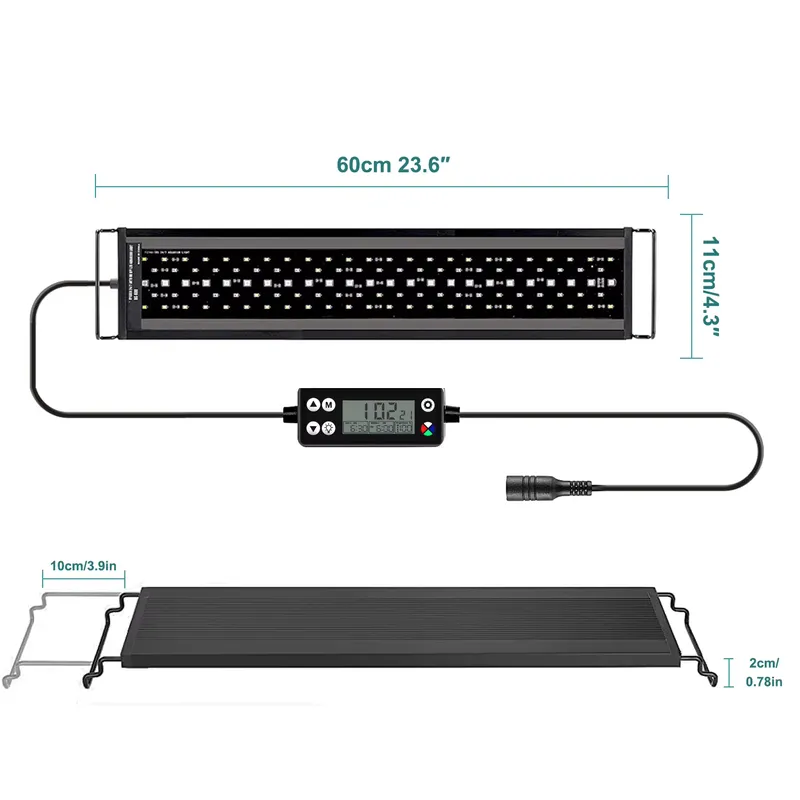 Nuova Lampada LED a Spettro Co - Planted Aquarium Hours recensione e prezzo