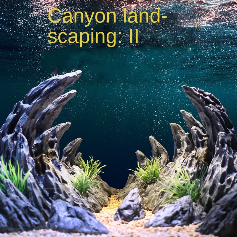 Simulazione serbatoio di pesce - Planted Aquarium With Rocks recensione e prezzo